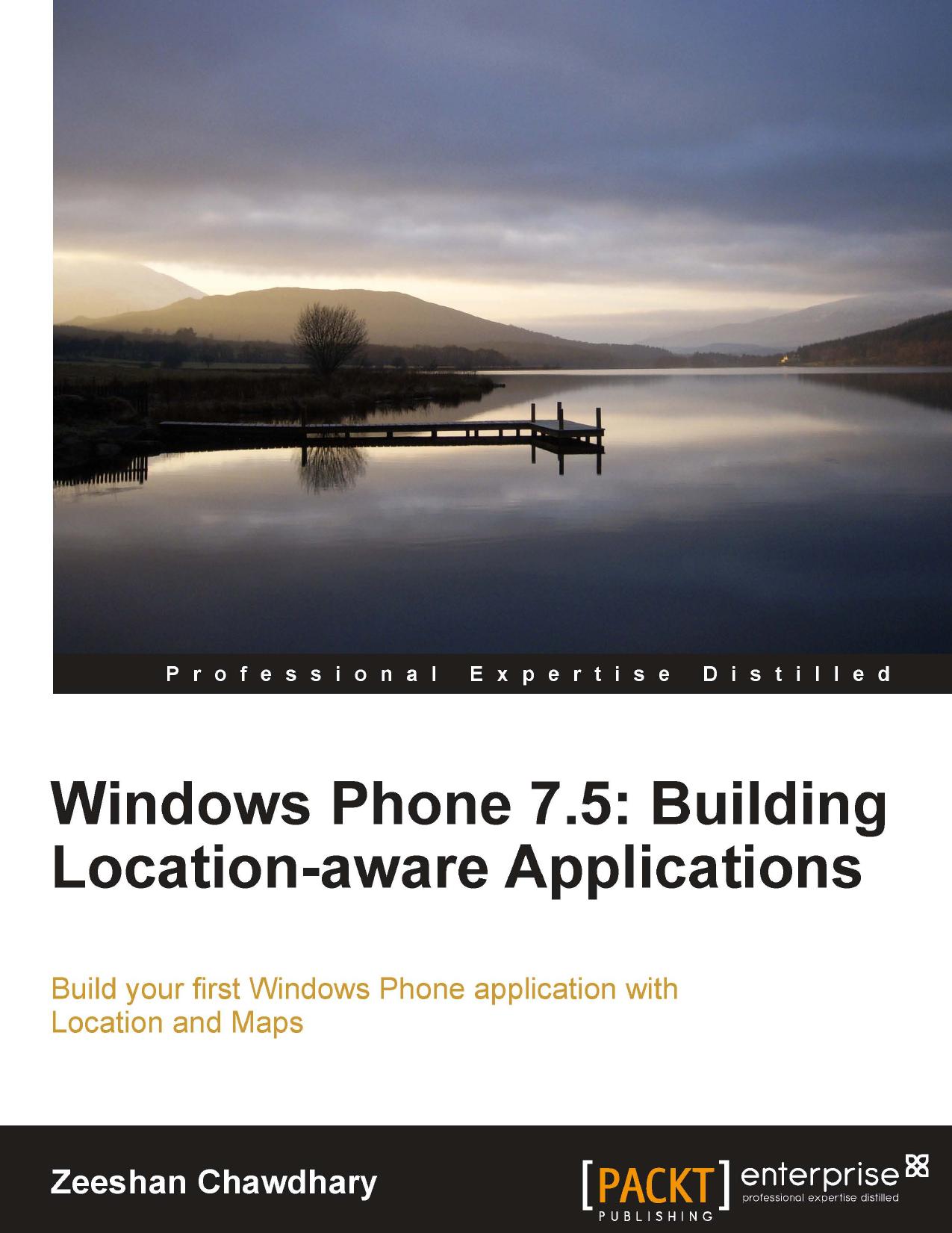 Chawdhary Windows Phone 7 5 Building Location aware Applications 2012