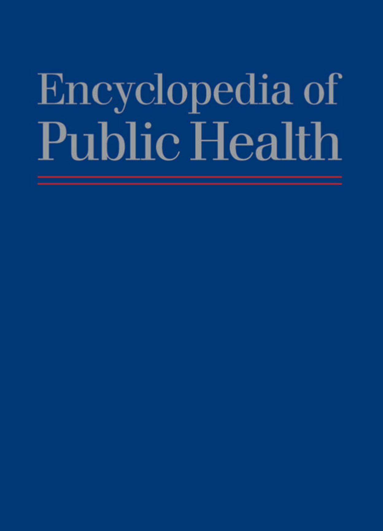 Encyclopedia Of Public Health Vol 4 S Z Index