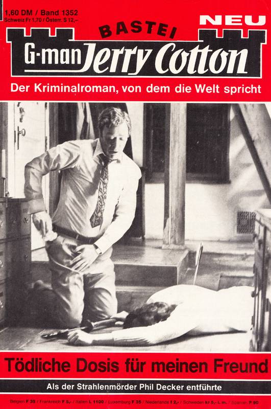 1352 - Tödliche Dosis für meinen Freund