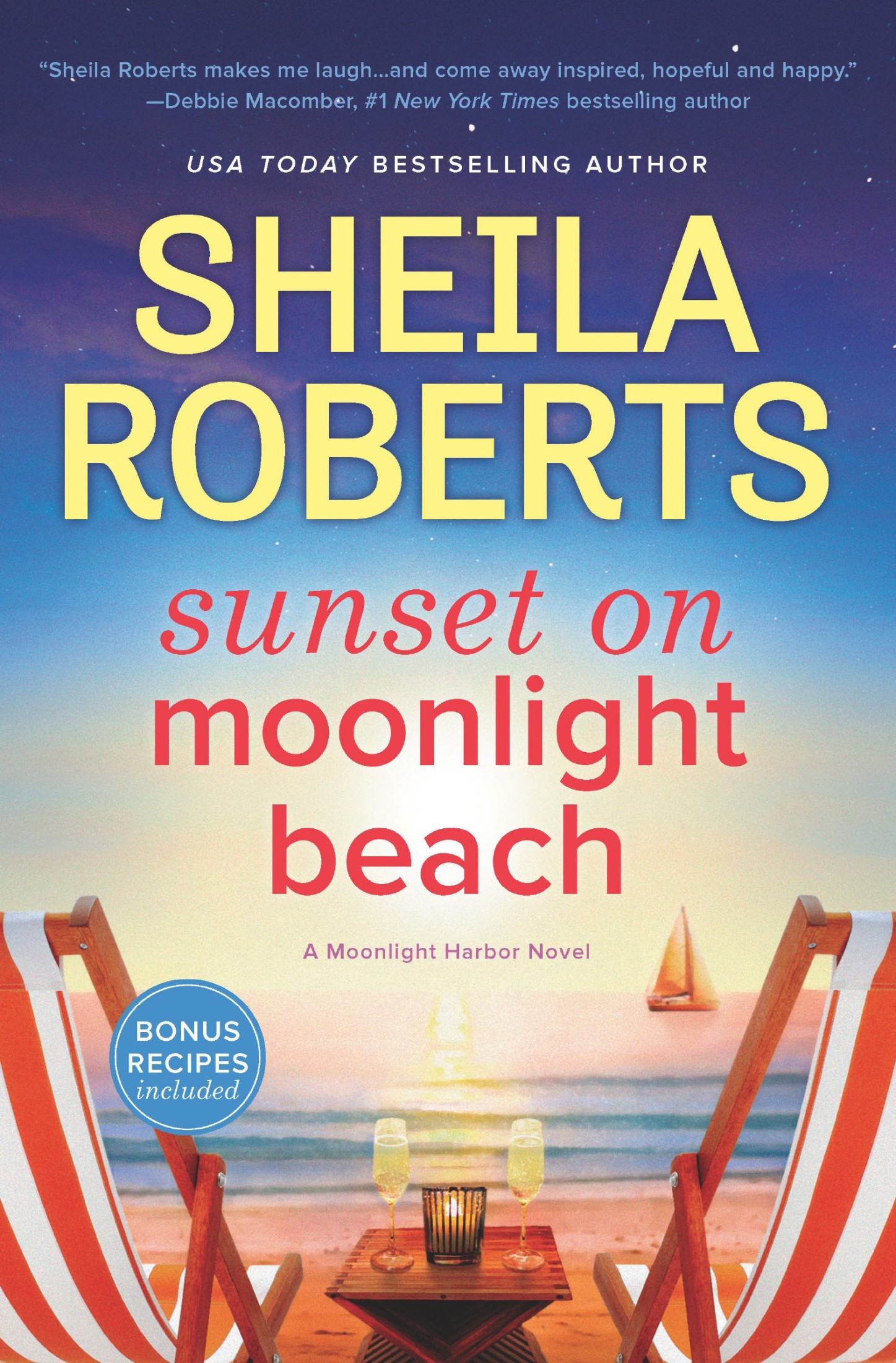 Sunset on Moonlight Beach--A Moonlight Harbor Novel