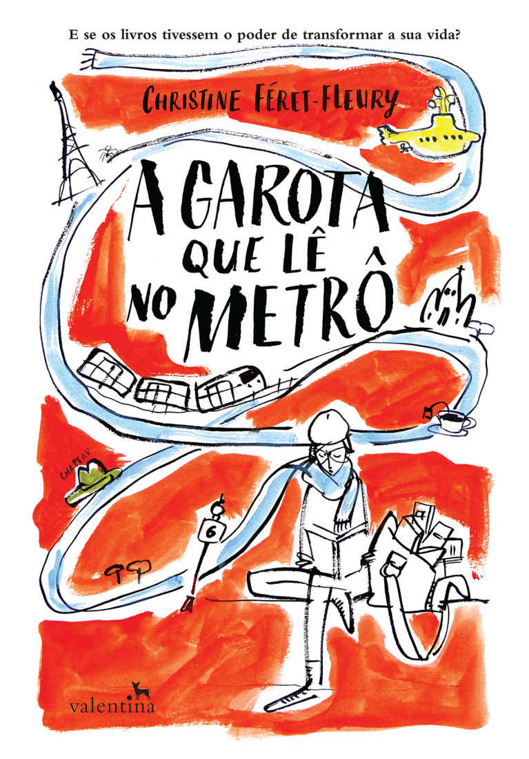 A garota que lê no metrô