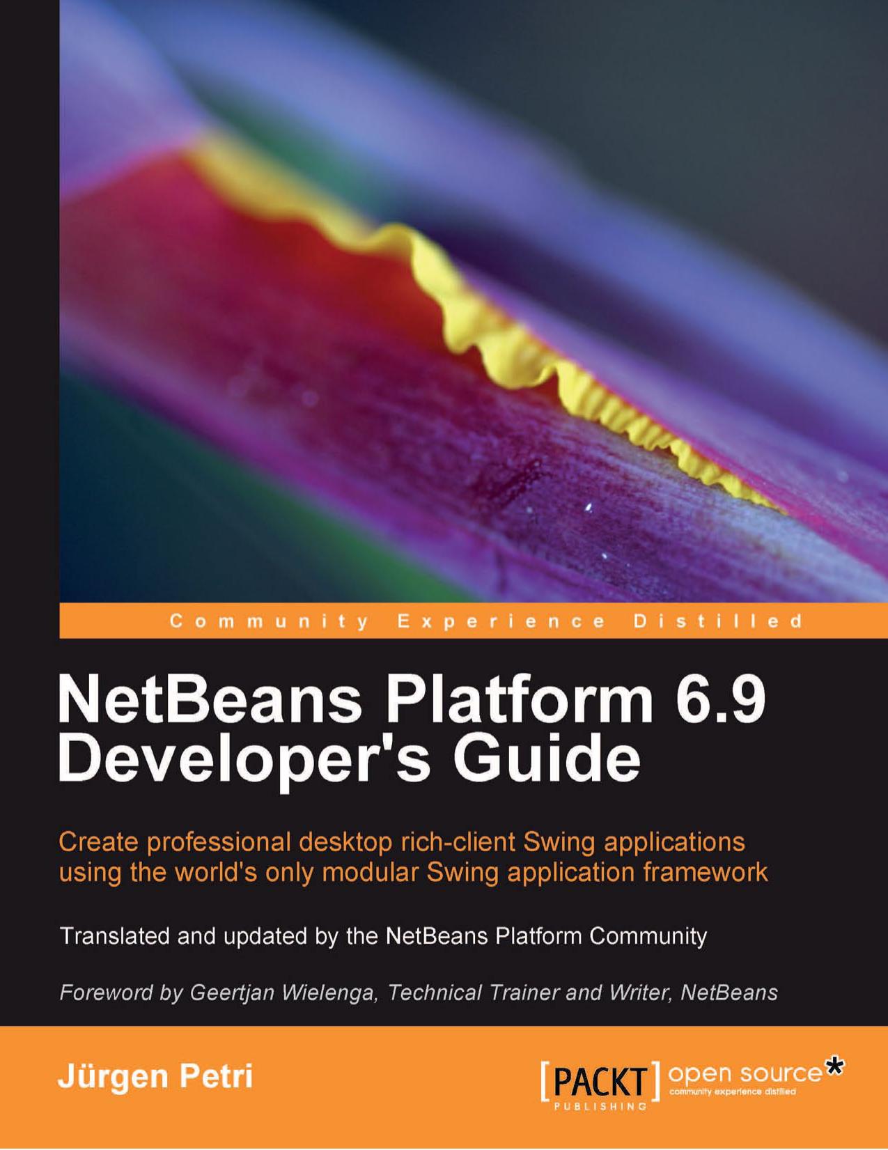 Petri NetBeans Platform 6 9 Developer s Guide 2010