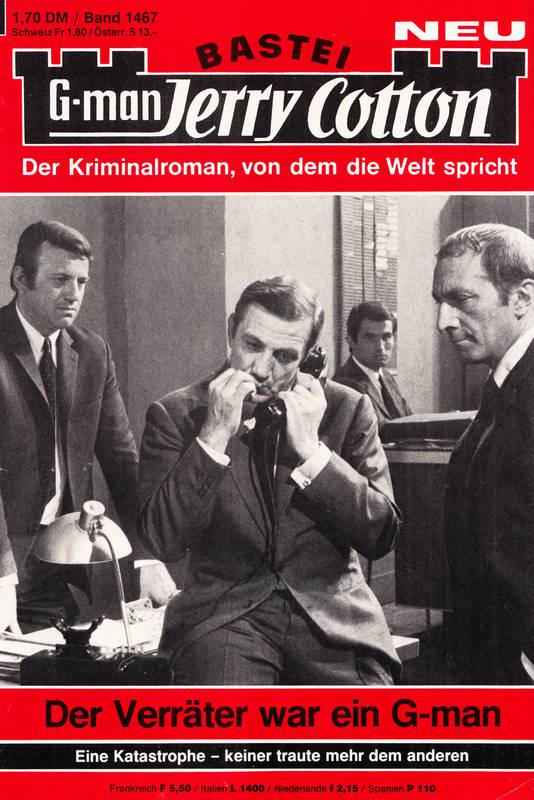 1467 - Der Verräter war ein G-man