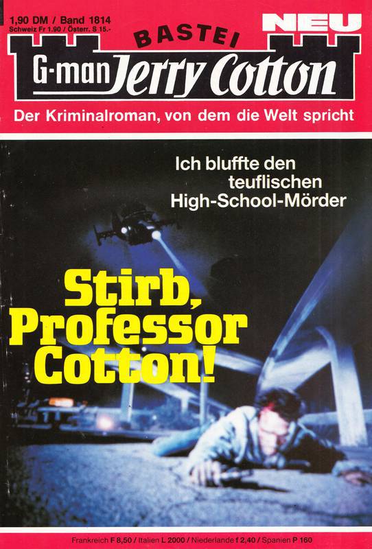 1814 - Stirb, Professor Cotton!