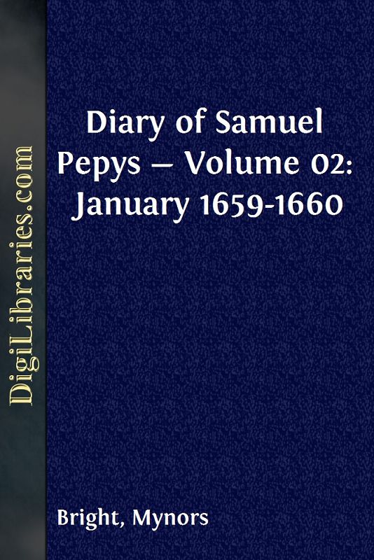 Diary of Samuel Pepys — Volume 02: January 1659-1660