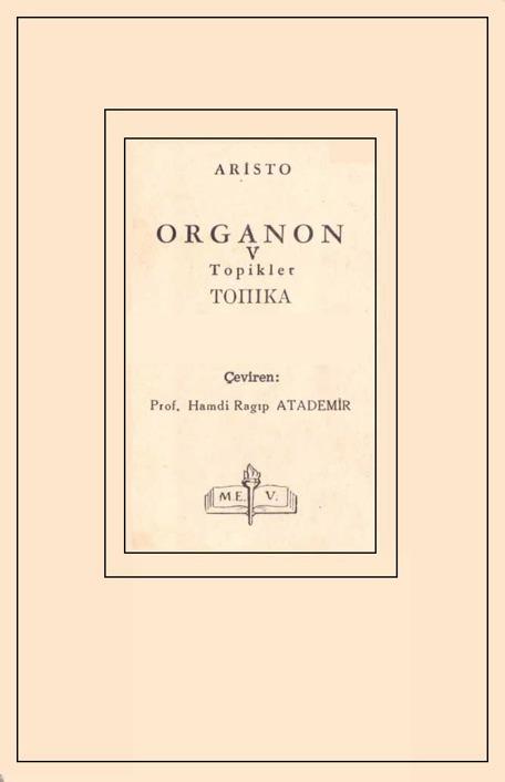 Organon #5 Topikler