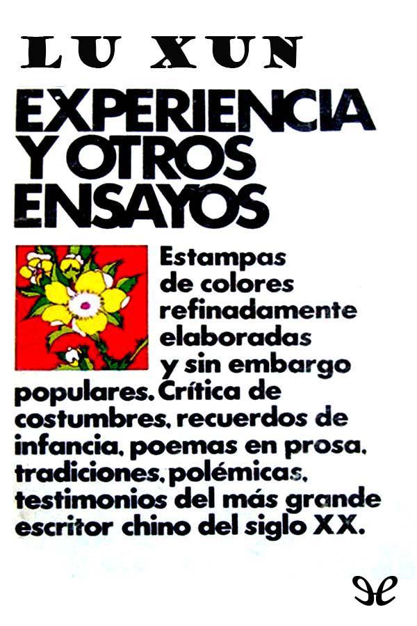 Experiencia y otros ensayos