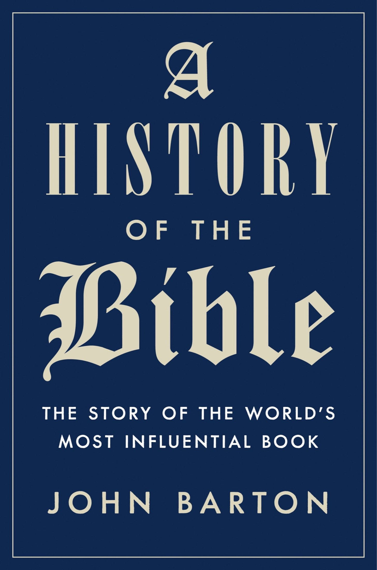 A History of the Bible