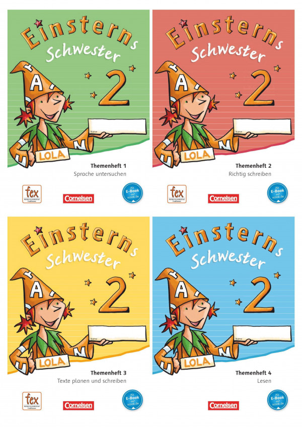 Einsterns Schwester - Sprache und Lesen - Neubearbeitung 2015/2. Schuljahr - Themenheft 1-4 und Projektheft im Paket: Verbrauchsmaterial