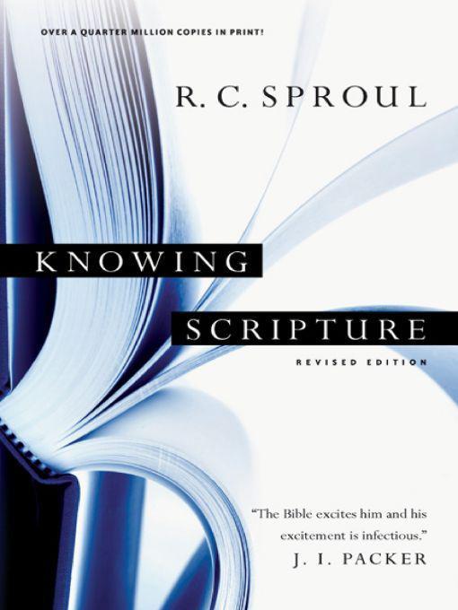 Knowing Scripture