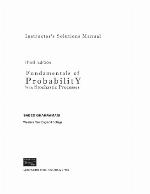Fundamentals of Probability 3 e (Solutions Manual Only)