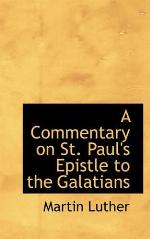 A Commentary on St. Paul's Epistle to the Galatians