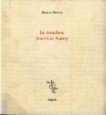Le toucher, Jean-Luc Nancy