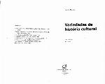 Variedades de História Cultural