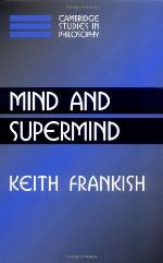 Mind and Supermind (Cambridge Studies in Philosophy)