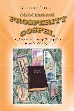 Concerning Prosperity Gospel