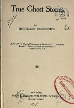 True ghost stories (1915)