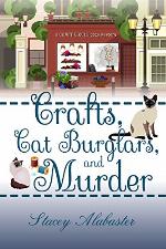 Crafts, Cat Burglars, and Murder (Craft Circle Cozy Mystery Book 4)