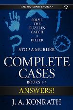 STOP A MURDER - ANSWER BOOK (Mystery Puzzle 6)