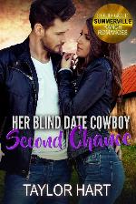 Her Blind Date Cowboy Second Chance: Sweet Christian Fiction (Solid Gold Summerville Ranch Billionaire Romance #6)