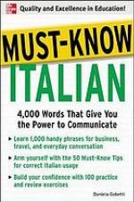 Must-know Italian 4,000 words that give you the power to communicate