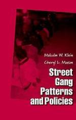 Street gang patterns and policies