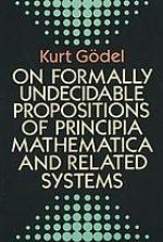On fornally undecidable propositions of principia mathematical and related systems