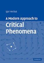 A modern approach to critical phenomena