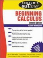 Schaum's Outline of Beginning Calculus