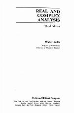 Real and Complex Analysis