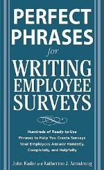 Perfect Phrases for Writing Employee Surveys