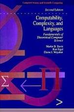 Computability, Complexity, and Languages