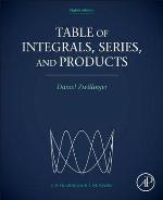 Table of Integrals, Series, and Products