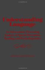 Understanding Language