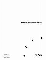 Openboot Command Reference