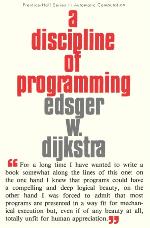 A Discipline of Programming