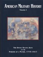 American Military History, Volume I