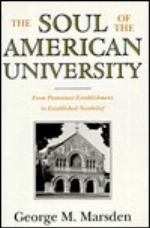 The Soul of the American University