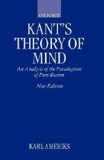 Kant's Theory of Mind