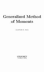 Generalized Method of Moments