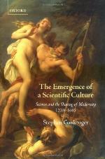 The Emergence Of A Scientific Culture