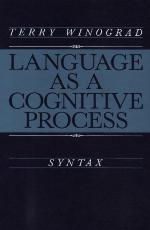 Language as a Cognitive Process Vol. 1