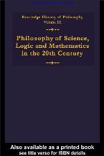 The Routledge Companion to Philosophy of Science