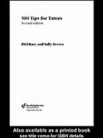 500 Tips for Open and Online Learning