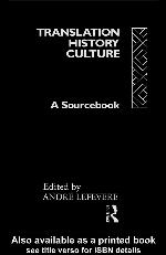 Translation/History/Culture