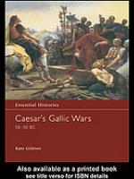 Caesar's Gallic wars, 58-50 B.C