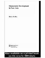 Democratic Development in East Asia