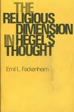 The Religious Dimension in Hegel's Thought