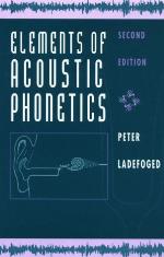 Elements of Acoustic Phonetics