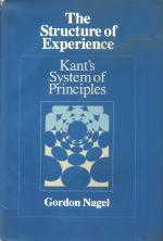 The Structure of Experience